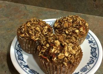 Latest Recipe Yummy Baked Oatmeal Muffins Most Delicious