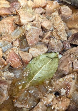 A picture of Pork Adobo.