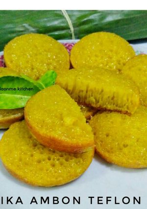 Foto resep Bika Ambon Mini Ekonomis Teflon (2 Telur)