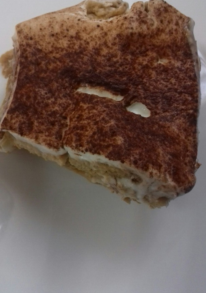 Una foto de Tiramisú saludable