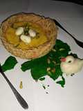 নেস্ট সুইট উইথ ম্যাঙ্গো ম্যুজ(nest sweet with mango moose recipe in Bengali)