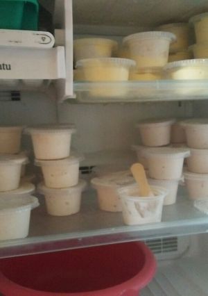 Foto resep Es krim home made milo, capucinno dan Jeruk