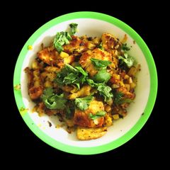 A picture of Crispy Bread Upma.