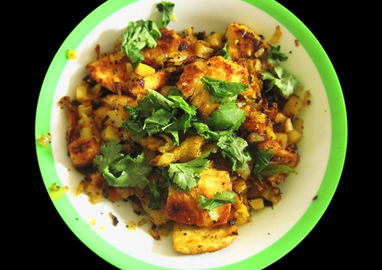 Recipe: Appetizing Crispy Bread Upma