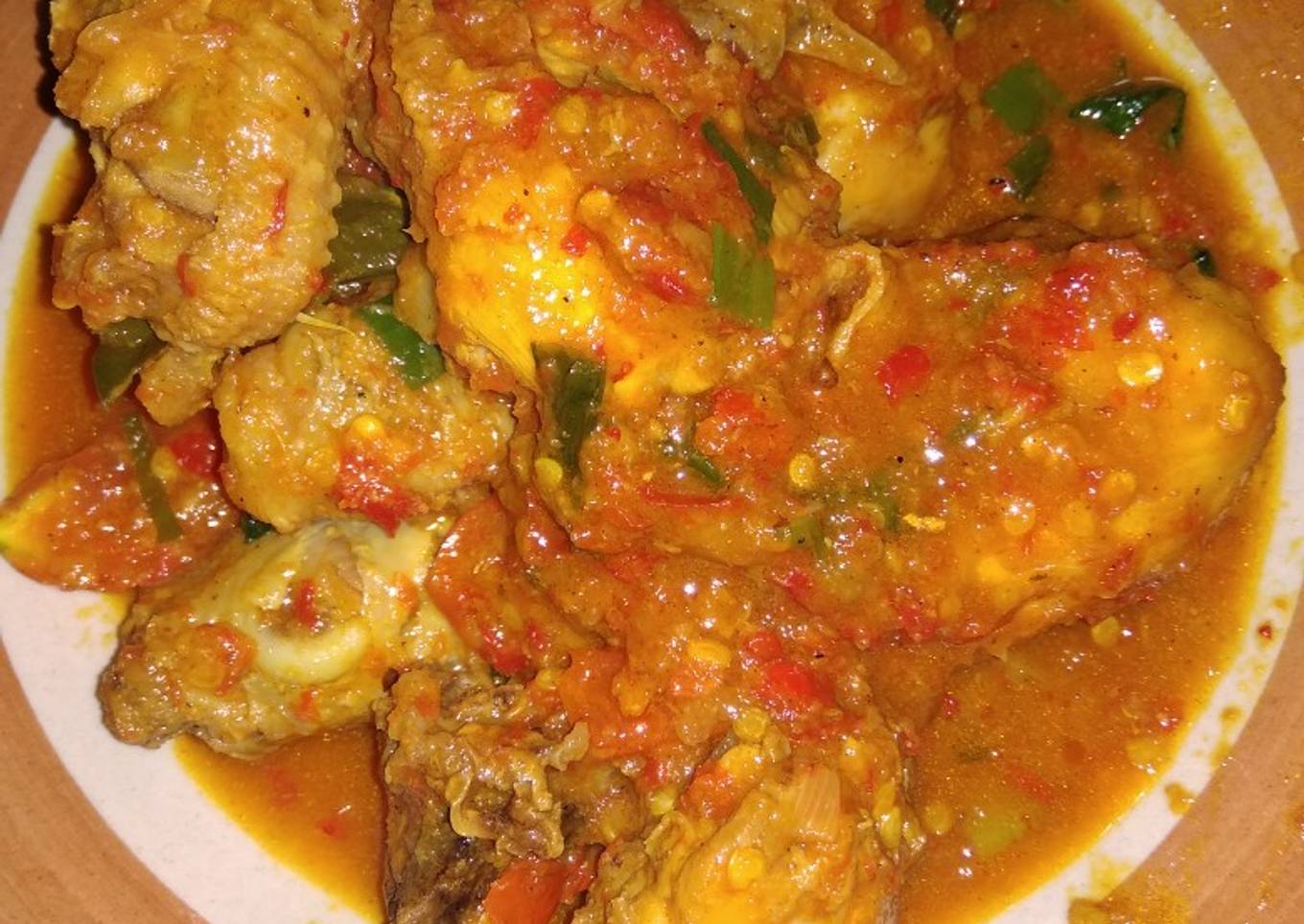 Ayam Rica Rica Pedas Kemangi