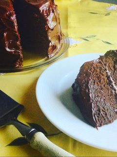 Una foto de Pastel de chocolate