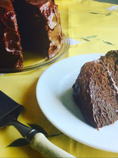 Una foto de Pastel de chocolate