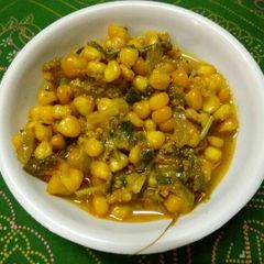 A picture of Corn curry.