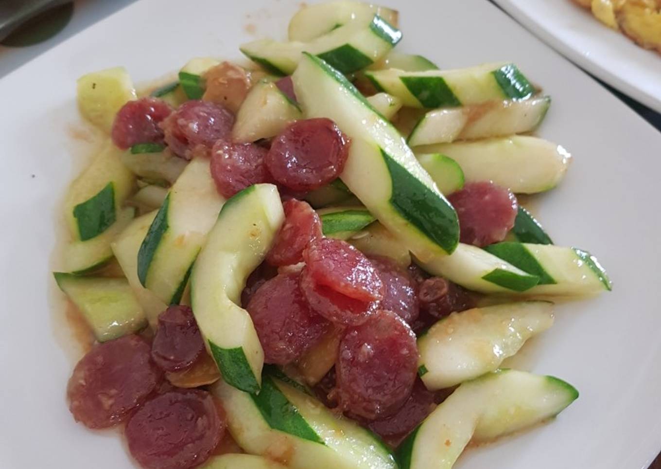 Timun tumis Lap chiong