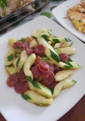 Foto resep Timun tumis Lap chiong