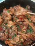 Stewed chicken