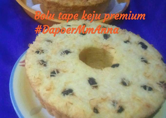 Resep Bolu Tape keju premium#MmAnna2022🍰☕🫖 Anti Gagal