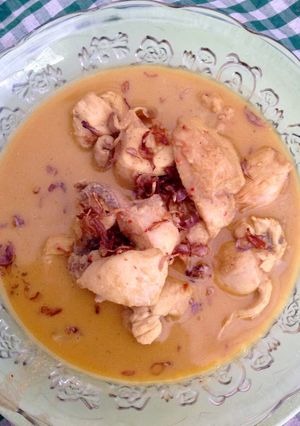 Foto resep Ayam Bumbu Kacang