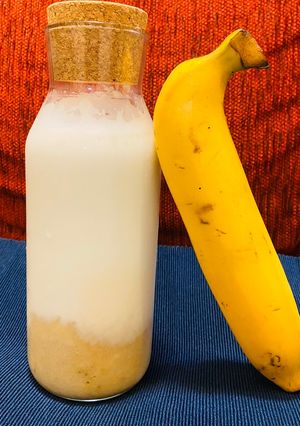 รูปของ นมกล้วยหอมน้ำผึ้ง🍌