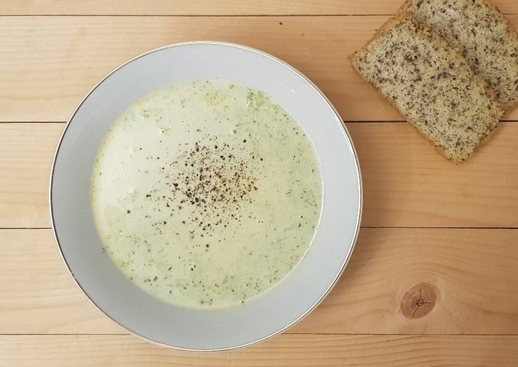 Delicious Keto Creamy Broccoli &amp; Cheese Soup