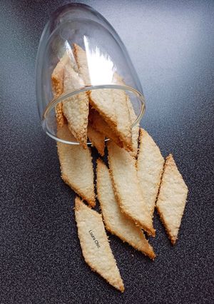 Une photo de Biscuits au Noix de coco râpée.♥️