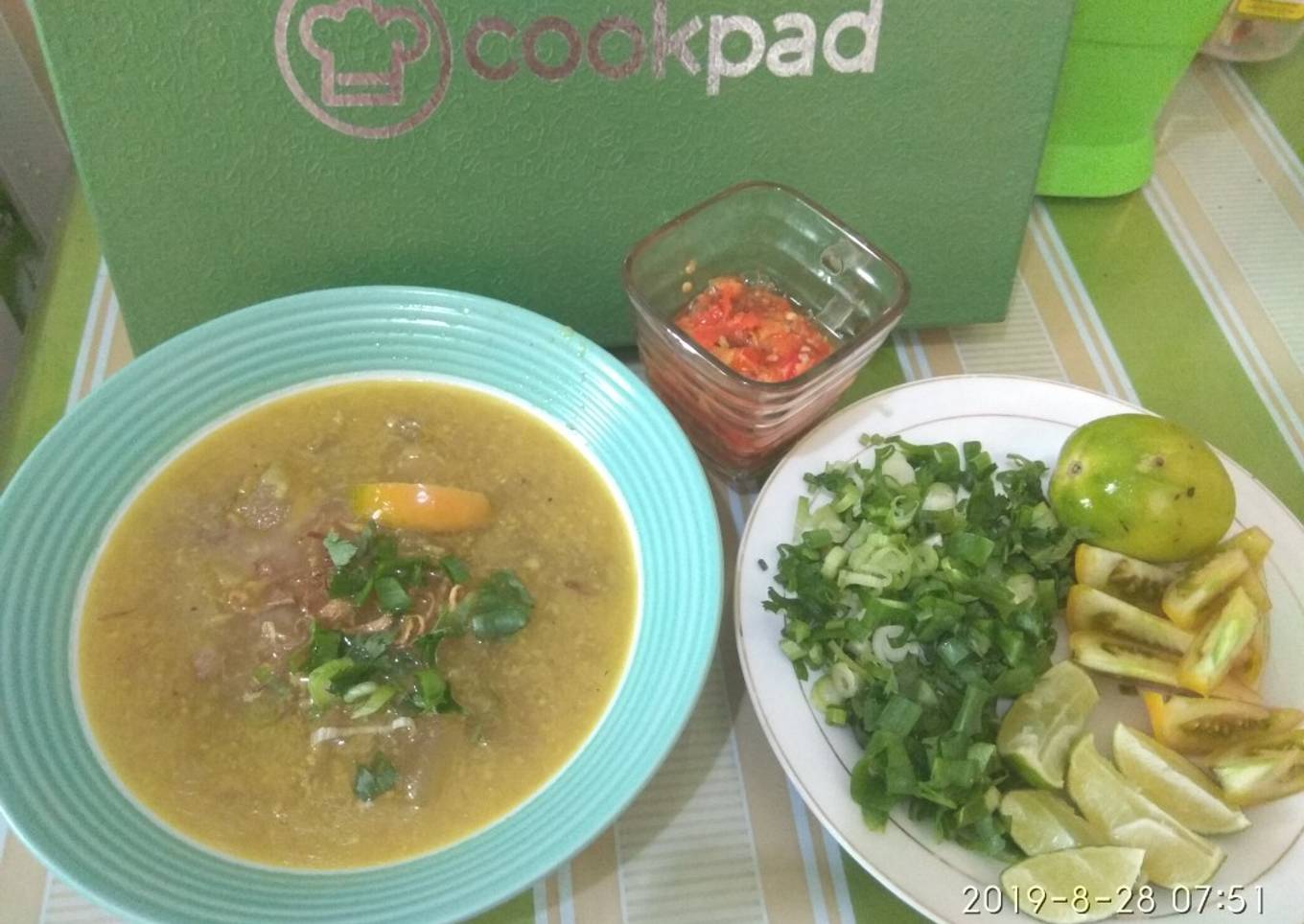 Soto Kikil Kulit Kepala Sapi