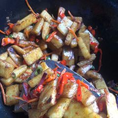 A picture of Yam Stir-fry.