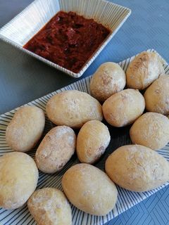 Una foto de Papas arrugás