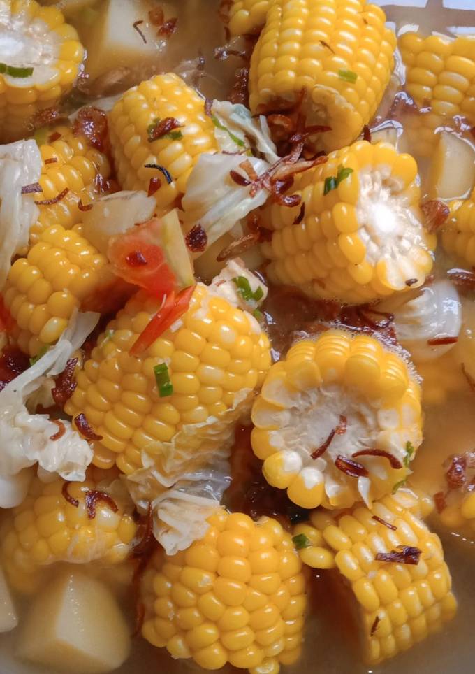 Resep Sup jagung oleh Sri wani Hartati - Cookpad