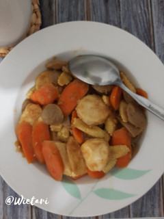Foto resep Tumis wortel bakso tofu
