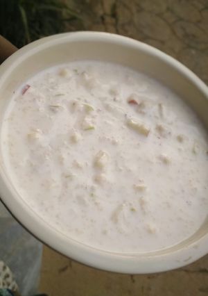 A picture of Cous-cous pudding.