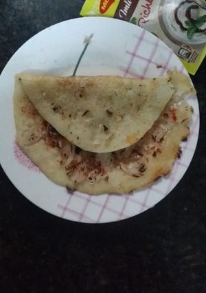 A picture of Onion Uttapum.