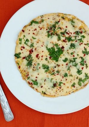 A picture of Cheese Potato Omelette🤤🧀🇫🇷.