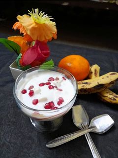 फ्रूट क्रीम (Fruit Cream recipe in hindi) रेसिपी मुख्य फोटो