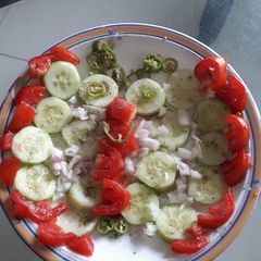 A picture of Butter fly Salad.