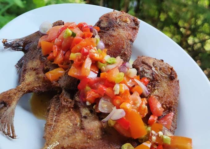 Anti Ribet, Bikin Ikan dorang sambal dabu dabu Ekonomis