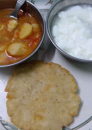 साबूदाना की पूरी (sabudana ki poori recipe in Hindi) रेसिपी मुख्य फोटो
