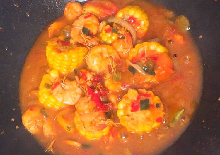 Resep Udang Saus Padang Anti Gagal