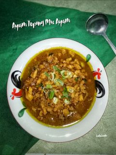 Foto resep Ayam Toping Mie Ayam