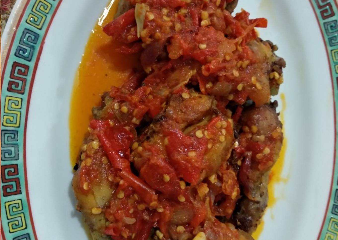 Ayam goreng balado