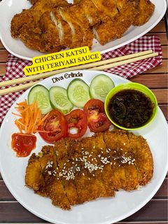 Foto resep Chicken Katsu with Teriyaki Sauce