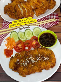 Foto resep Chicken Katsu with Teriyaki Sauce
