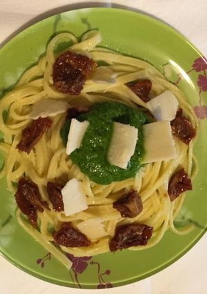 Une photo de Pâtes au Pesto de Roquette