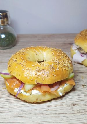 Une photo de Bagel 100% maison