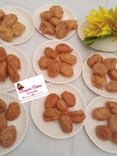 A picture of Beans balls(akara).