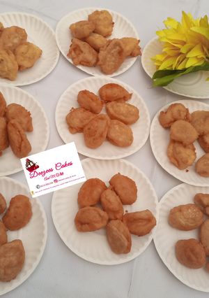 A picture of Beans balls(akara).