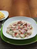 Ceviche de reineta a mi estilo en leche de tigre 🐟