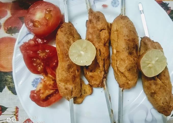 Delicious  Chicken  Sheekh  Kebab