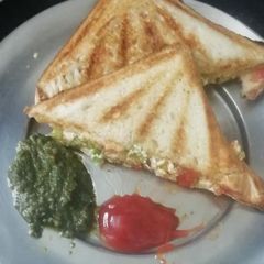 Paneer sandwich A picture of Paneer sandwich.