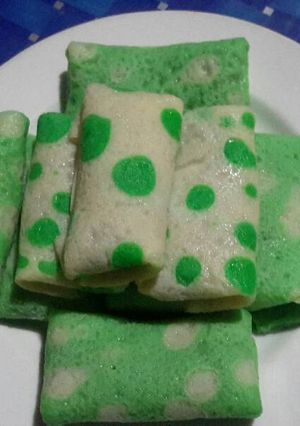 Foto resep Dadar Gulung Polka
