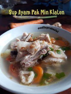 Foto resep Sup Ayam Pak Min Klaten