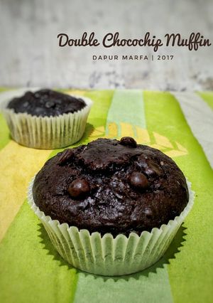 Foto resep Double Chocolate Muffin