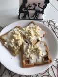 Waffles de avena