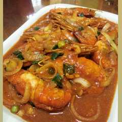 รูปของ Udang Saus Padang ala Crazy Crab