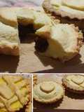 Crostatine crema pasticcera con cuore 🍫